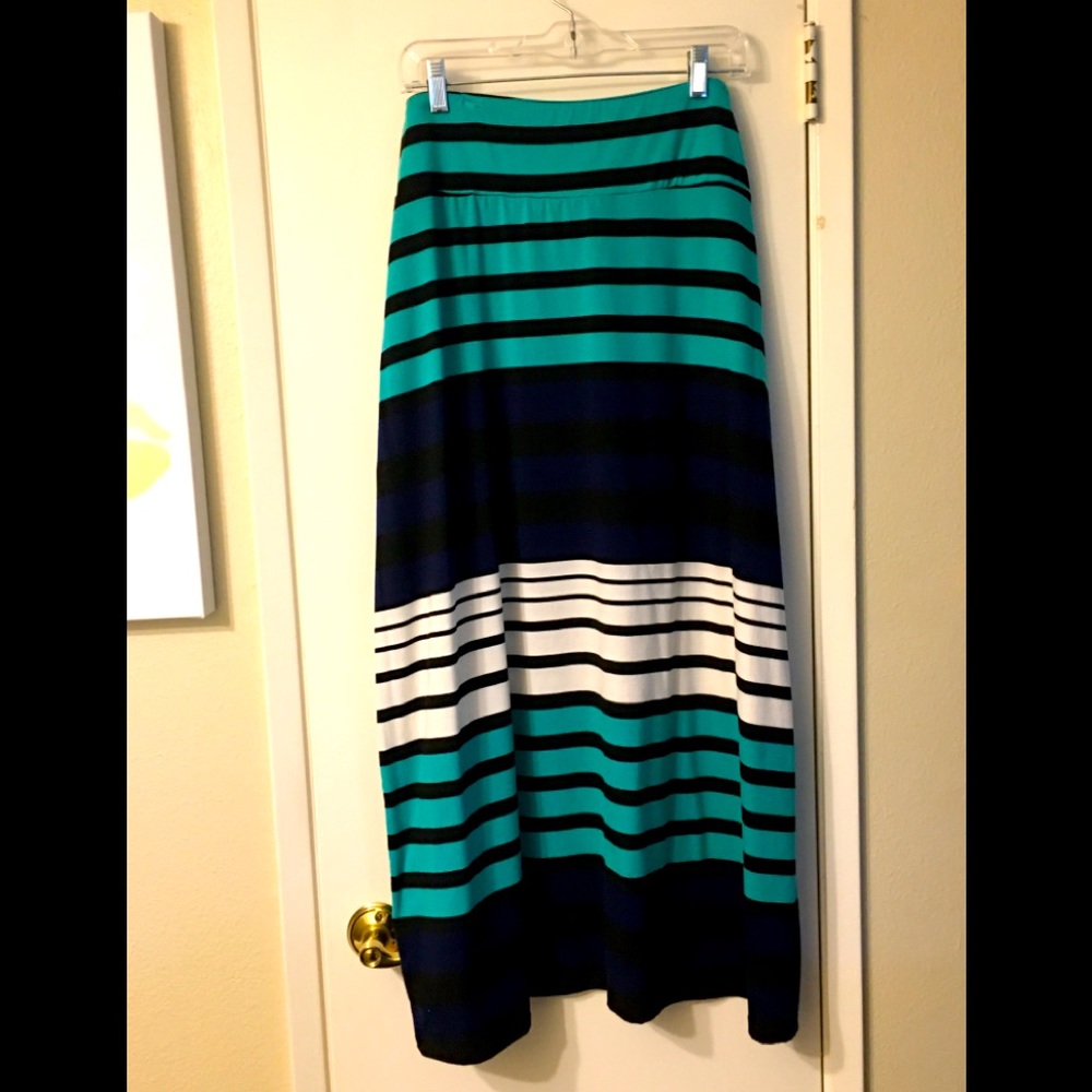 Colorful maxi skirt